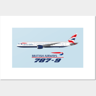 BA 787-9 Posters and Art